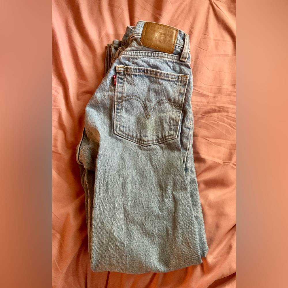 Levi's Light Blue Straight Jeans